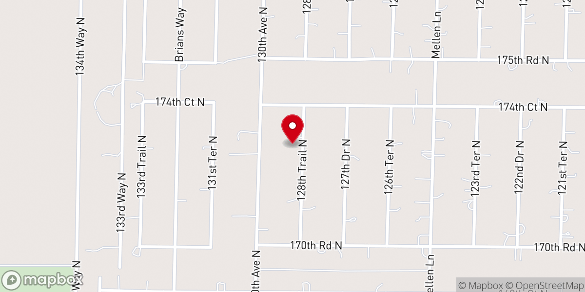 Map showing location of Saint Abraam Coptic Orthodox Church
