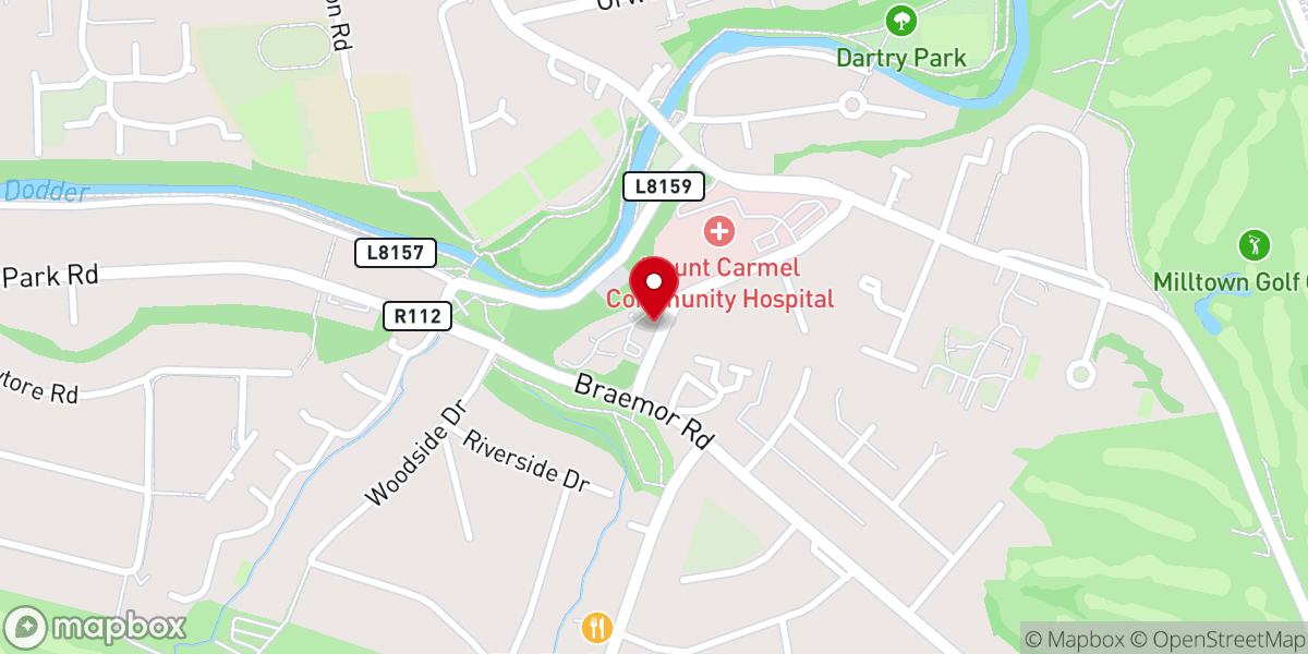 Map showing location of Representative Church Body Library