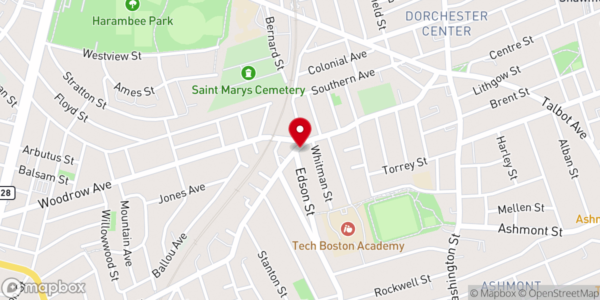 Map showing location of Citadel of Love Worship Center