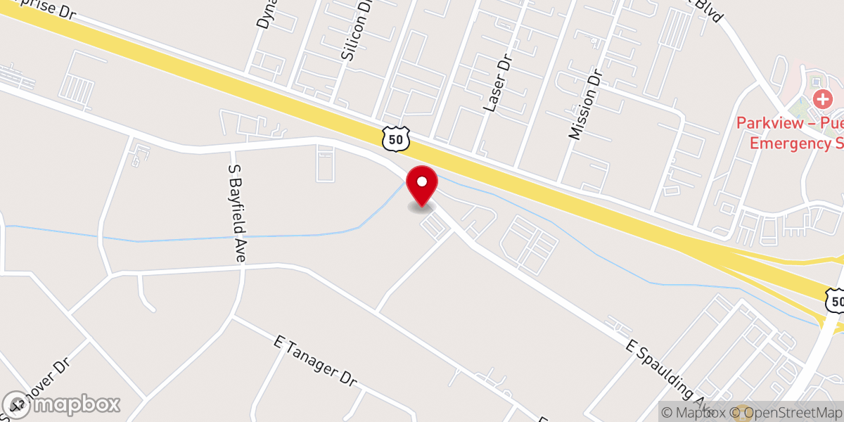 Map showing location of New Day Church