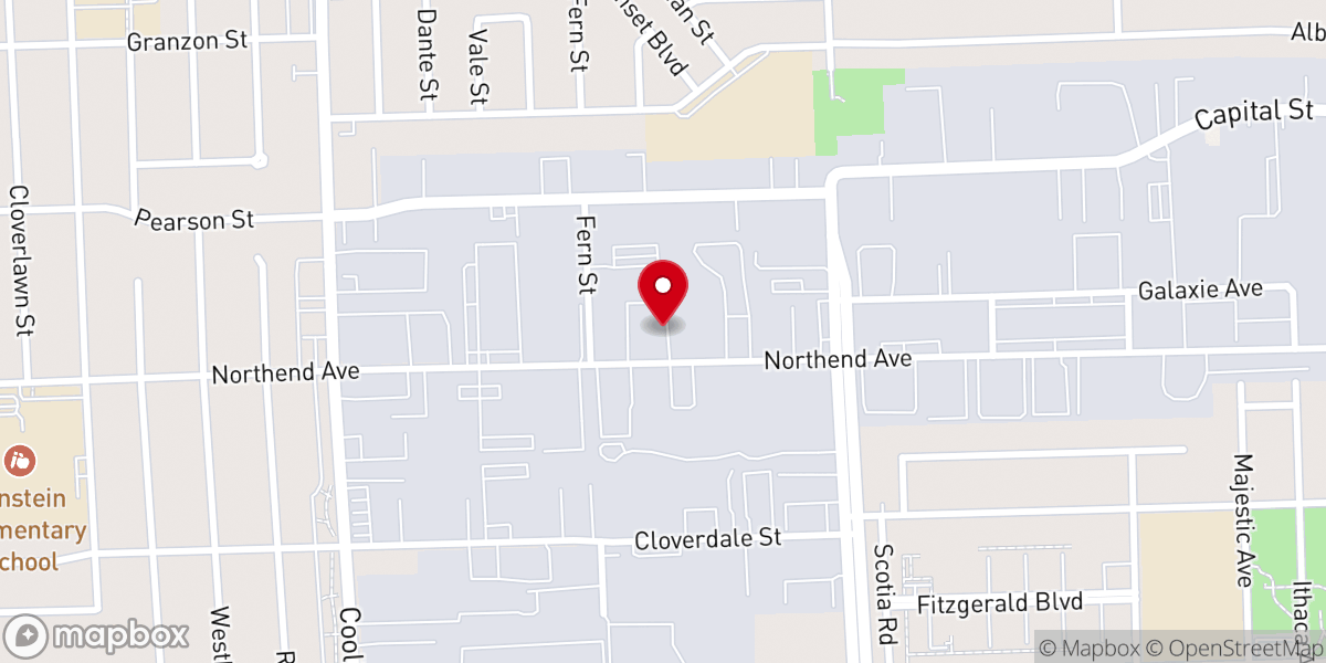 Map showing location of Rhema Word Church International