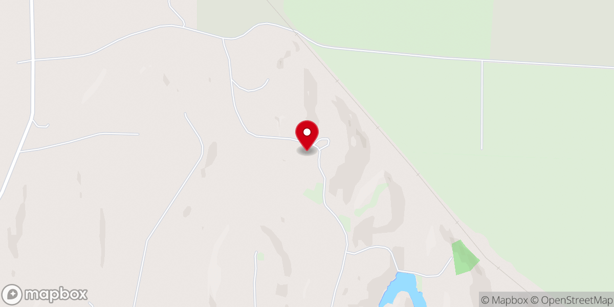 Map showing location of Oak Spirit Sanctuary