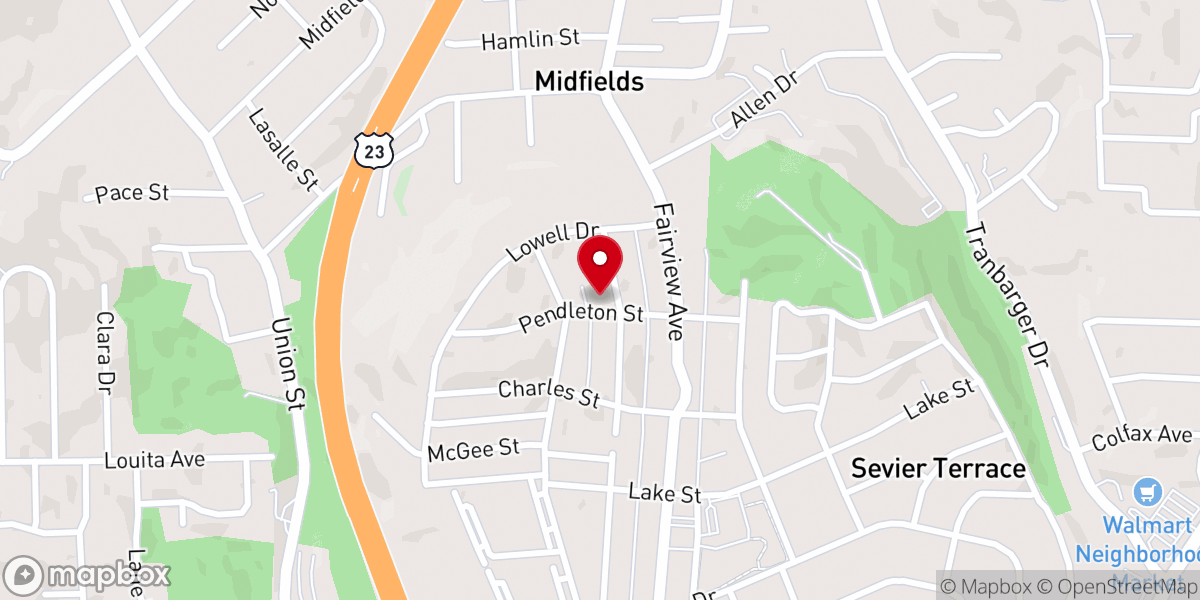 Map showing location of Powerful Newlife Church of God