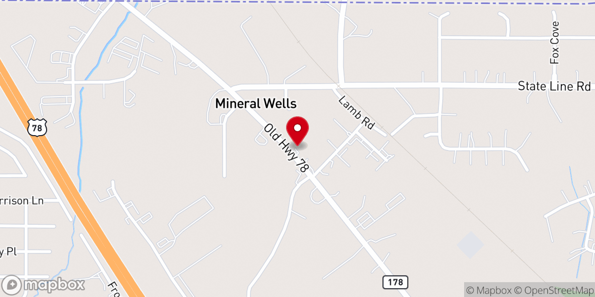 Map showing location of kingdom Life Church