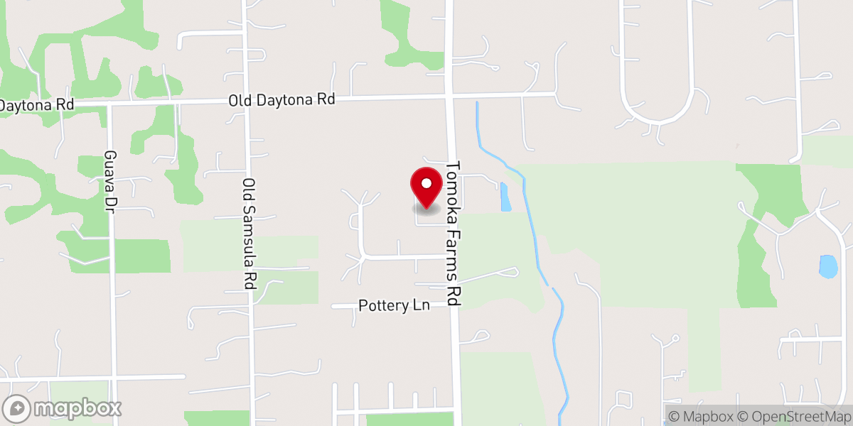 Map showing location of South Haven Christian Church