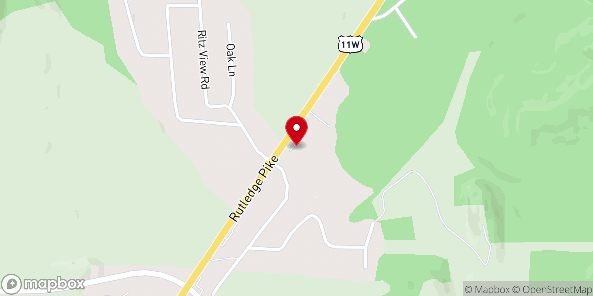 Map showing location of Lea Springs Baptist Church - Youth Center & Fellowship Hall