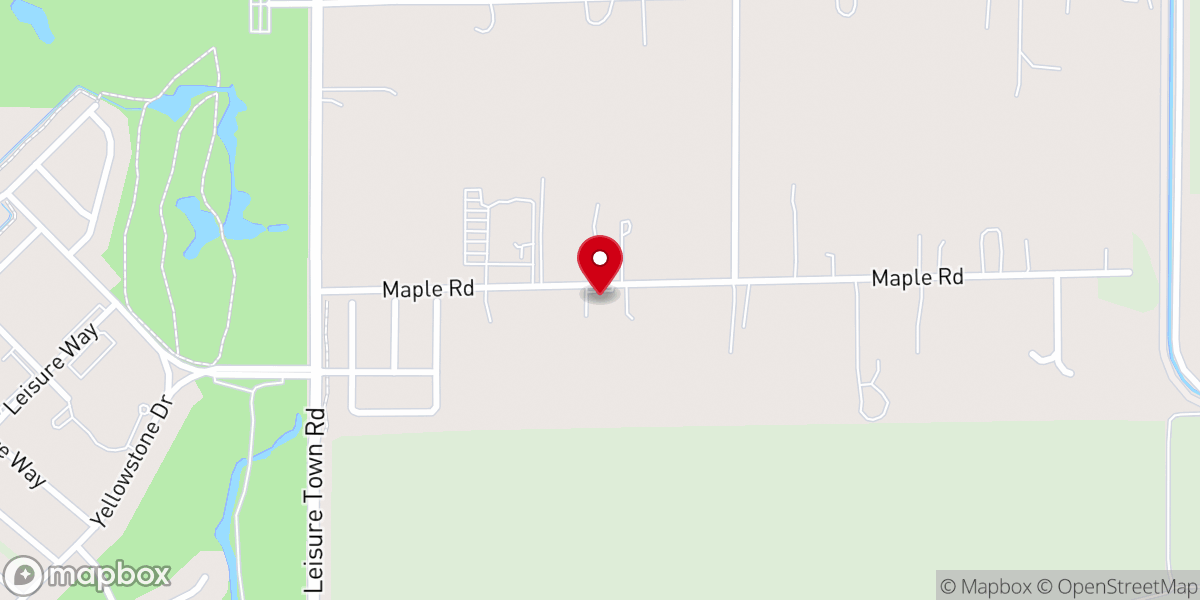 Map showing location of New Beginnings of Faith Missionary Baptist Church