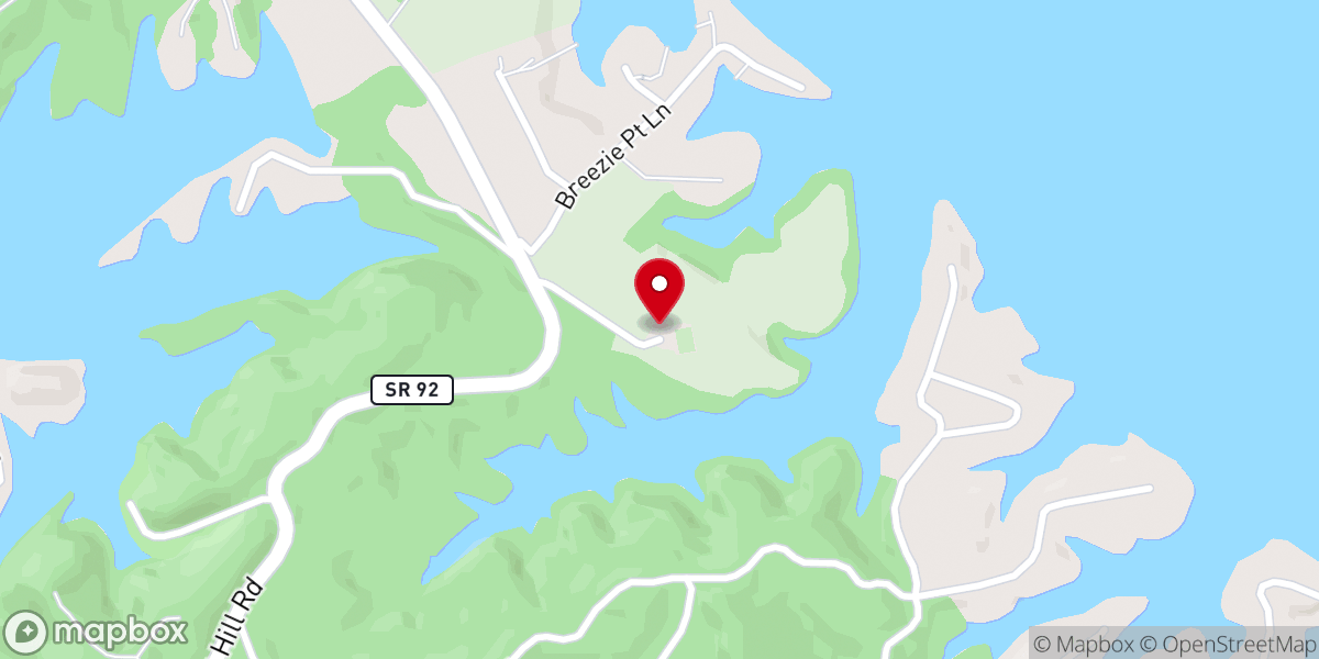 Map showing location of Mullins Chapel