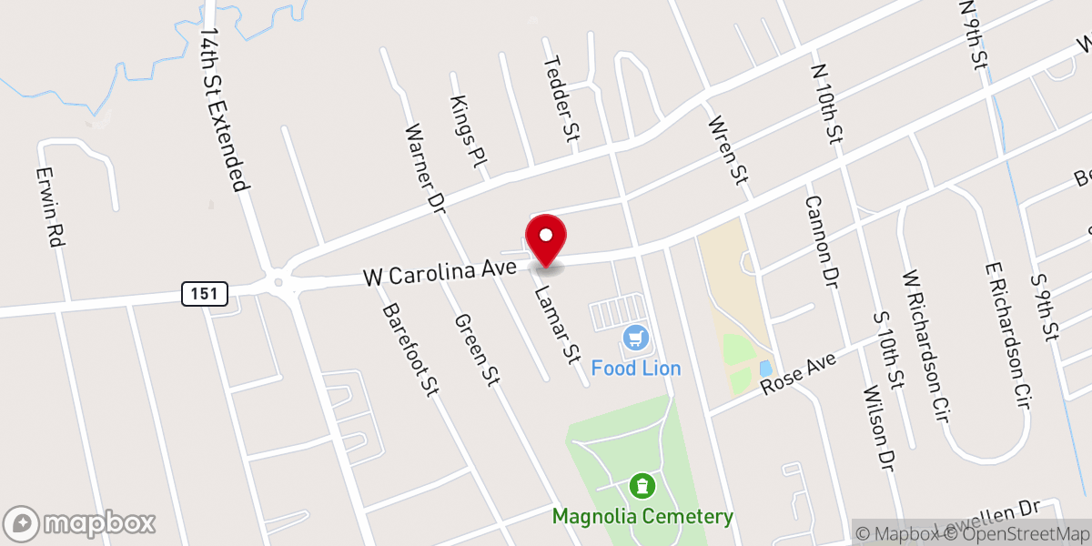 Map showing location of Church United