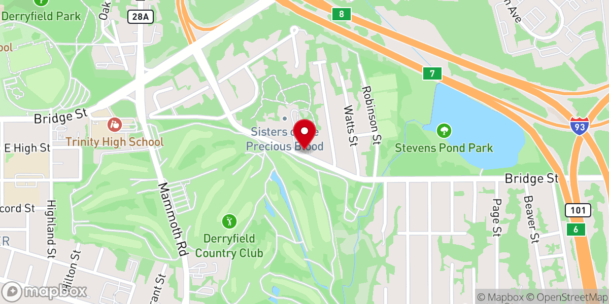Map showing location of Chaplin 700 Bridge