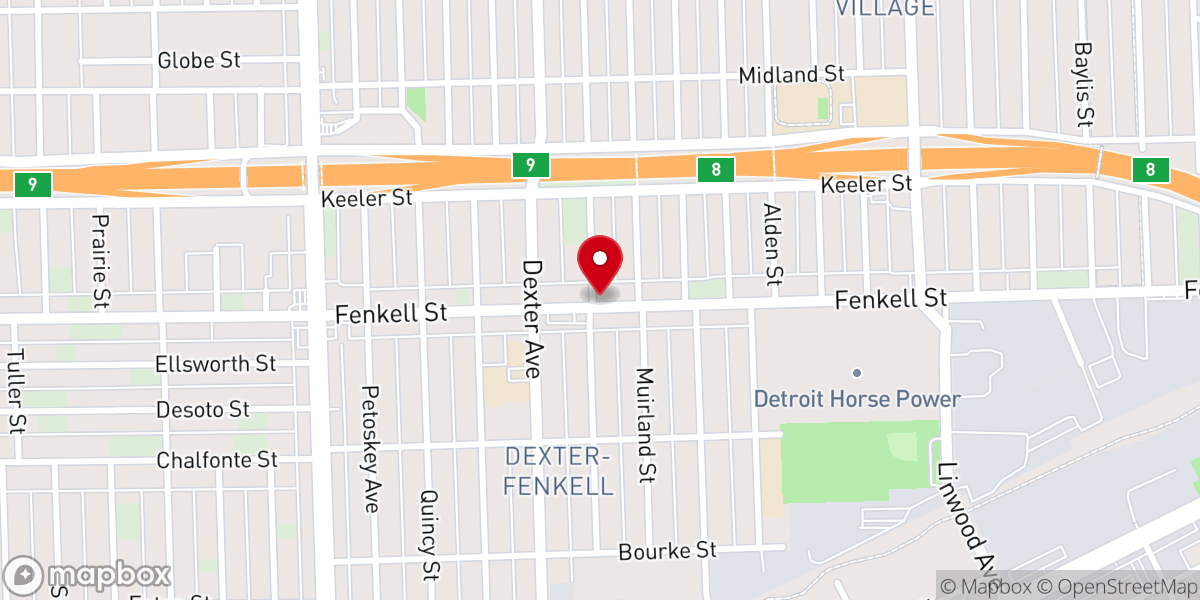Map showing location of After Christ Christian Center