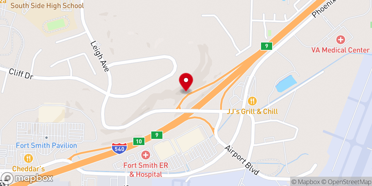 Map showing location of Transforming the Heart Ministries