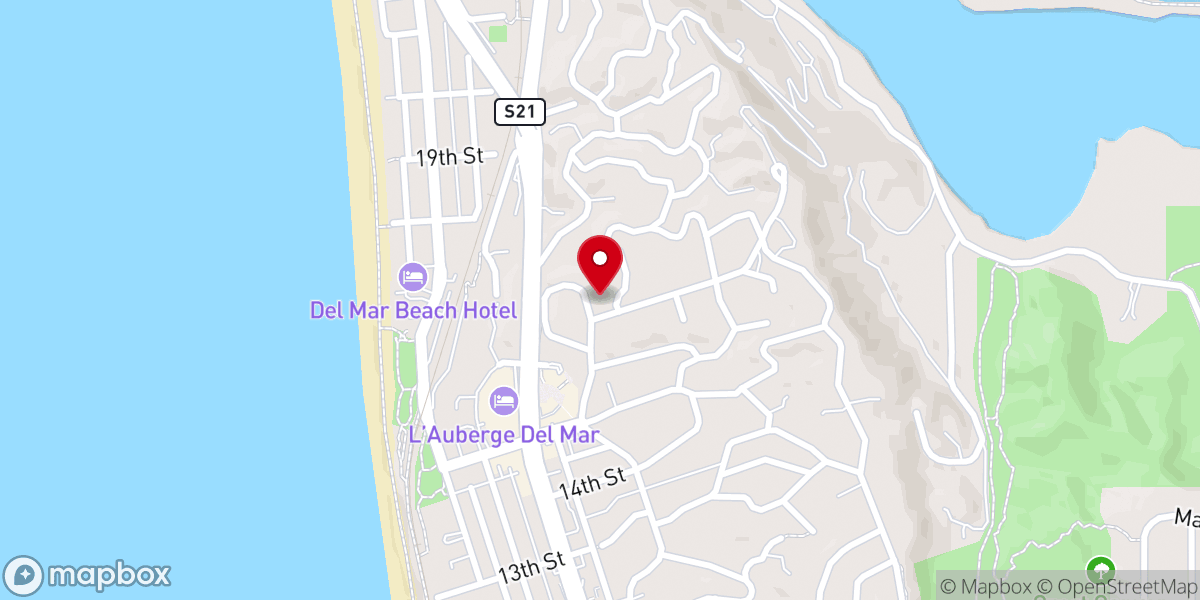 Map showing location of Odin S Children Inc