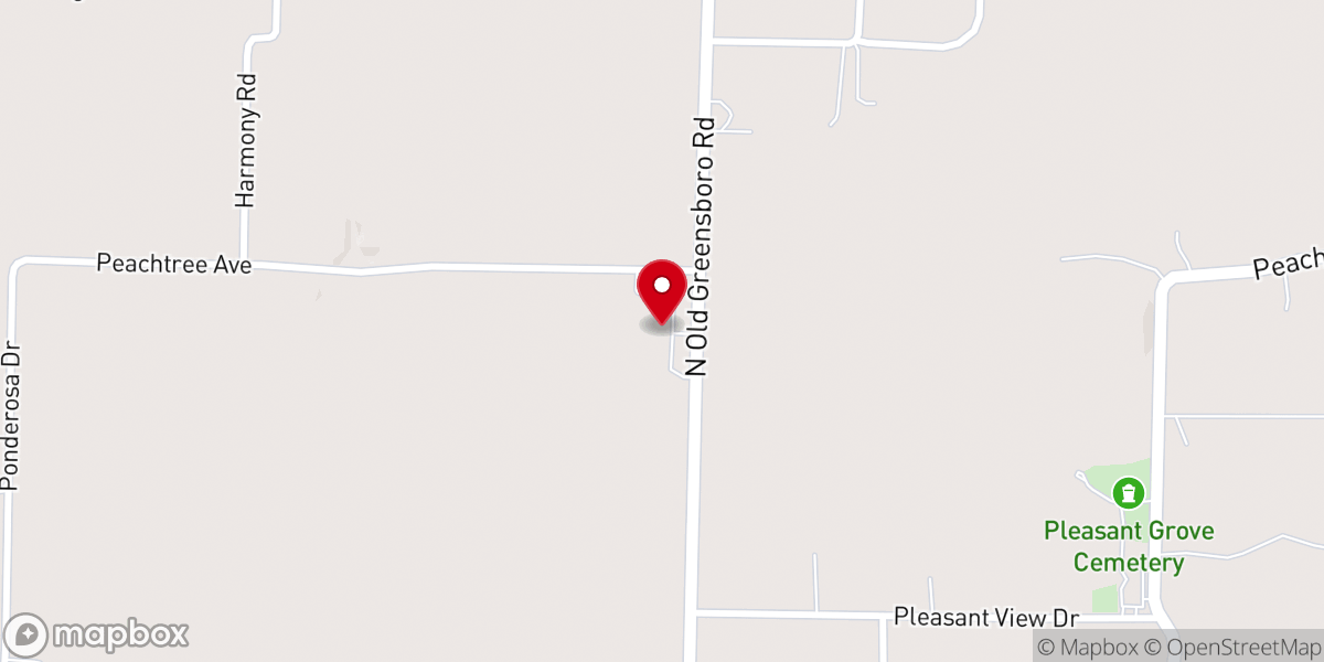 Map showing location of Family Fellowship Baptist Church