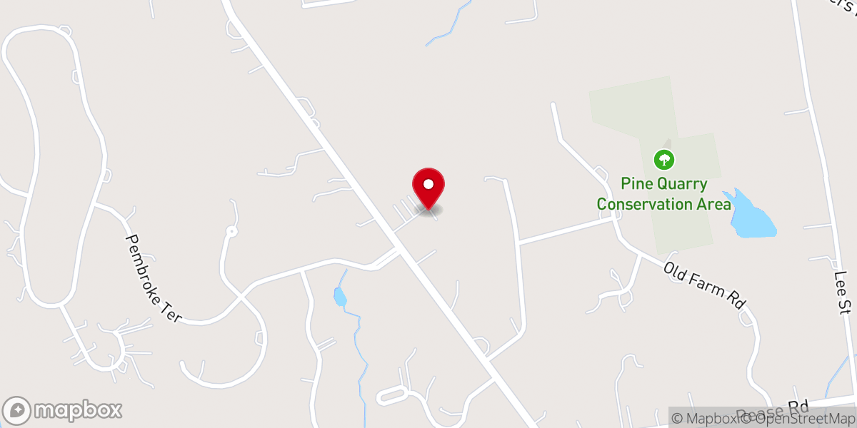 Map showing location of St. Luke Greek Orthodox Church