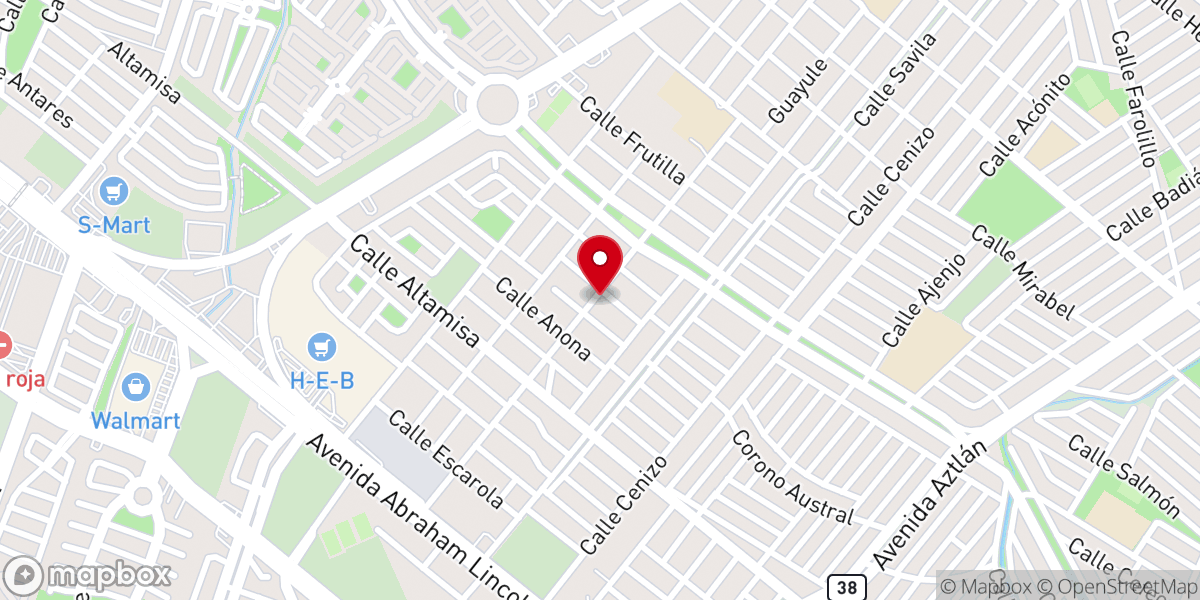Map showing location of Iglesia Bautista Fundamental Independiente Monte De Sion