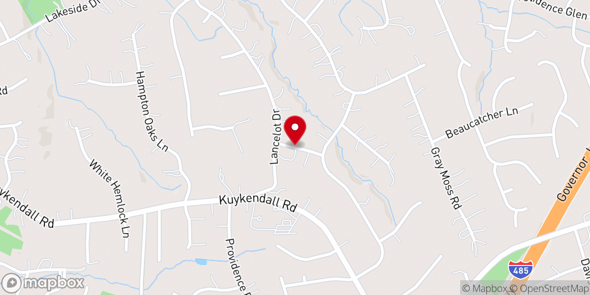 Map showing location of Goshen Glenn Ministries