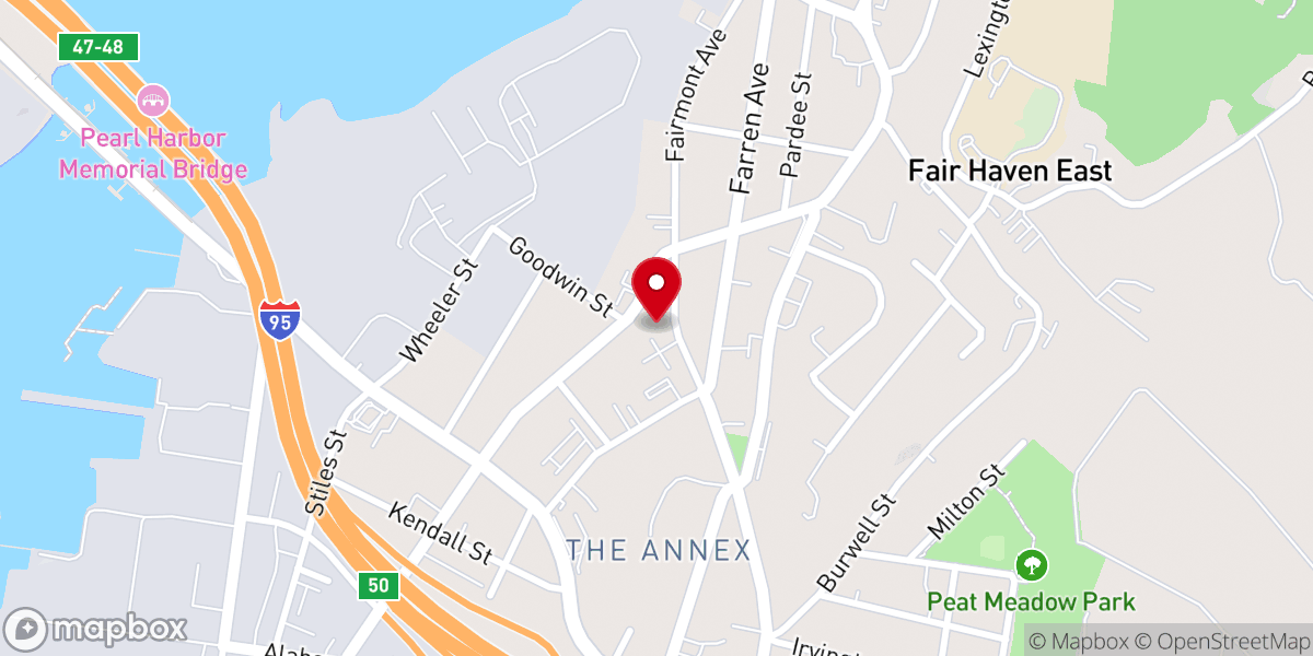 Map showing location of Walk of Faith Church
