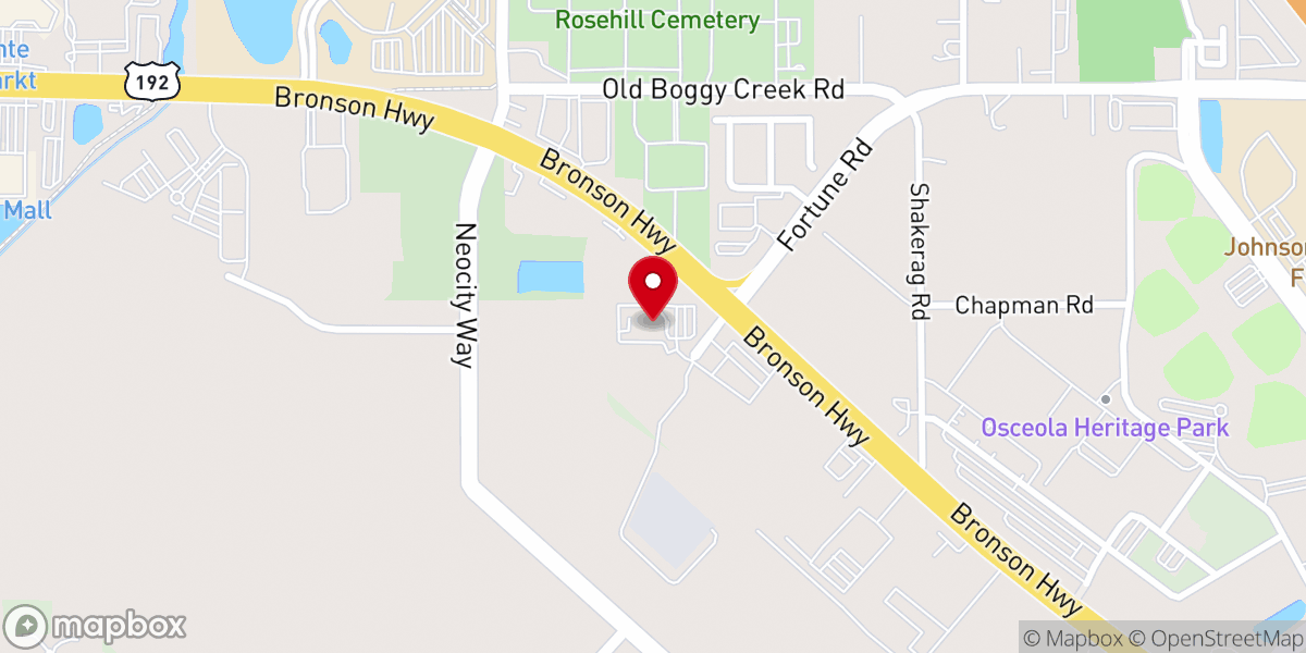 Map showing location of Freedom Life Church