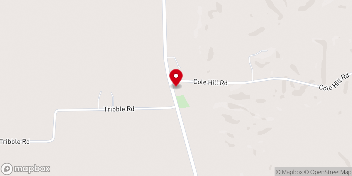 Map showing location of Adams Arbor Church of God Prophecy