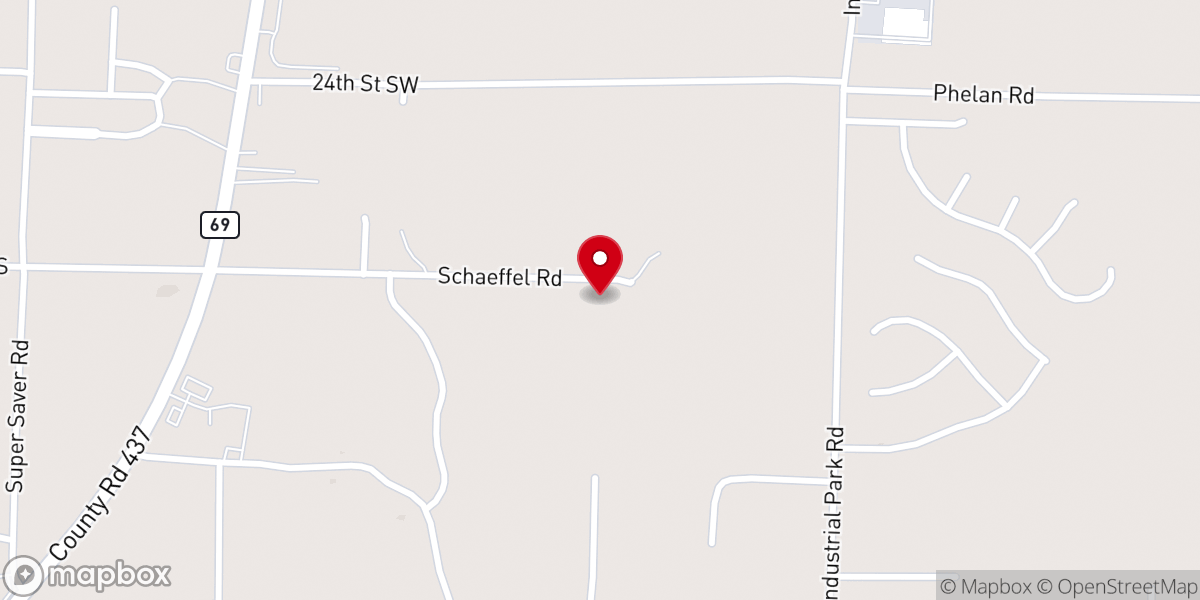Map showing location of Redemption Assembly Of God
