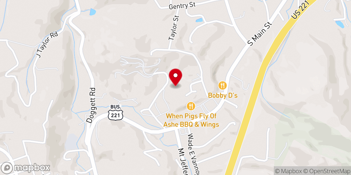 Map showing location of Living waters church