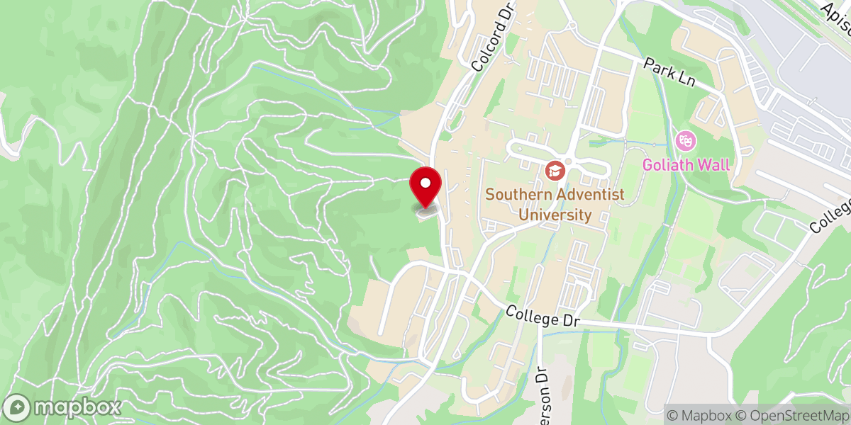 Map showing location of High Point Chinese Seventh-day Adventist Church