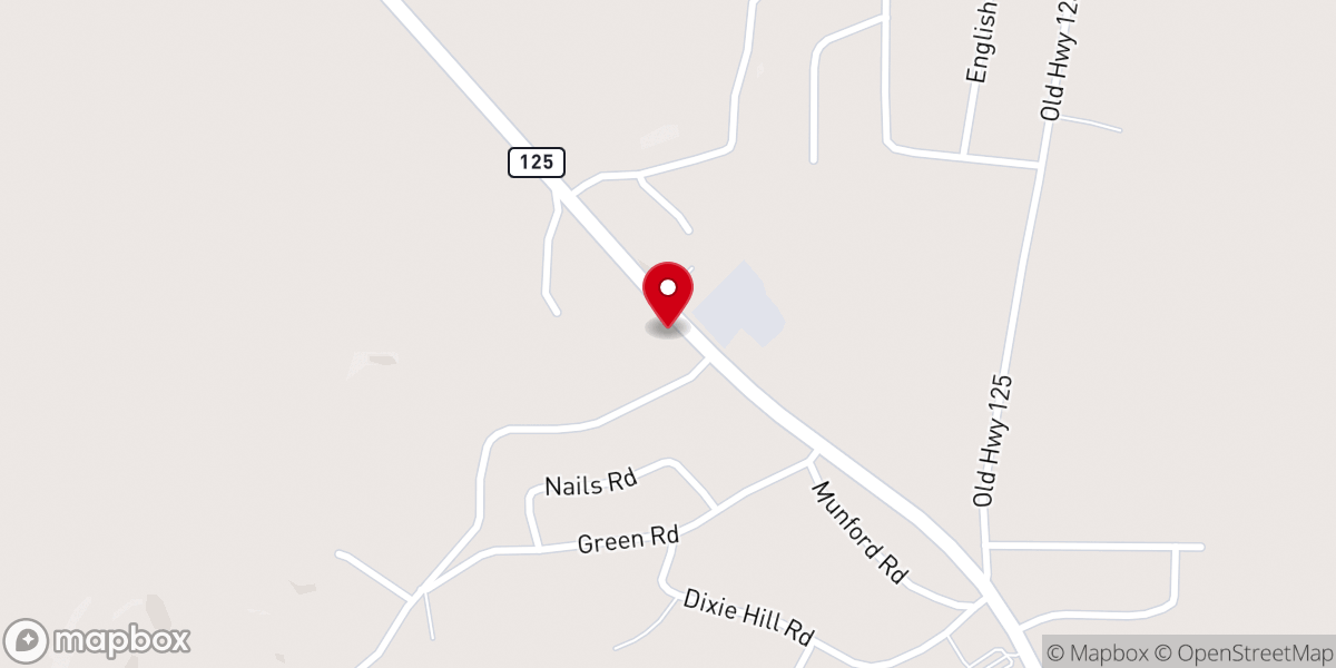 Map showing location of Greater New Hope Church C.O.G.I.C