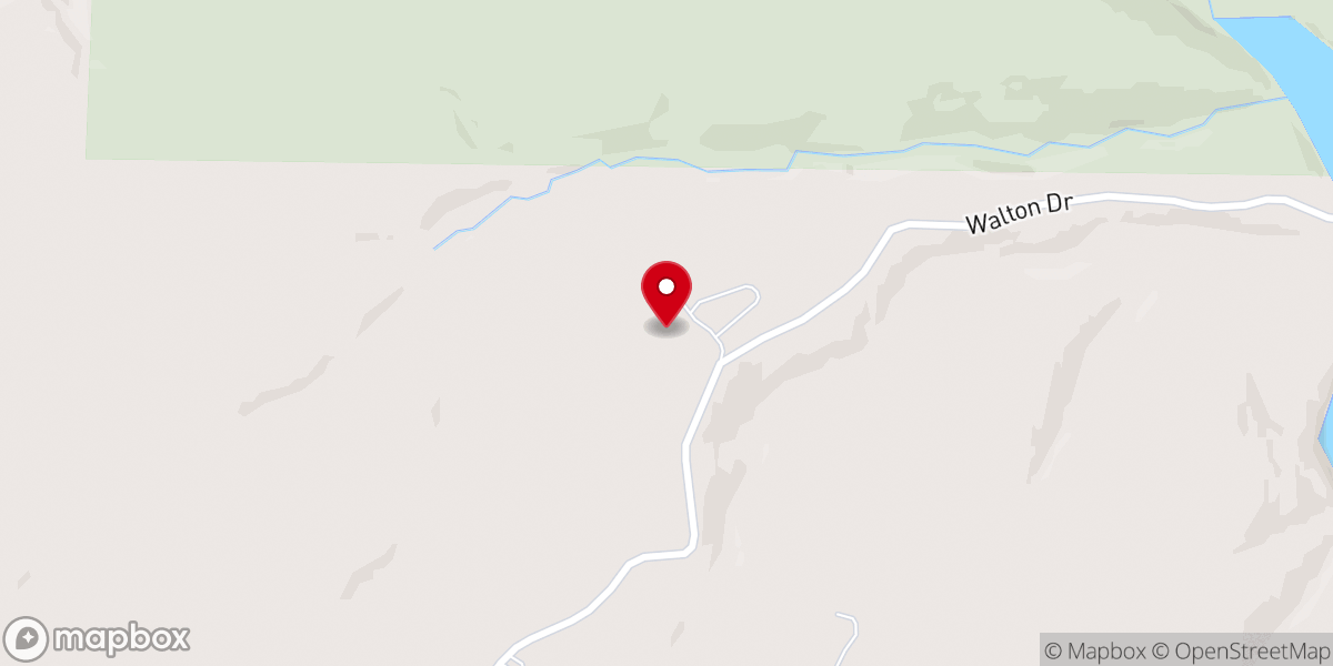 Map showing location of Billye Brim Ministries