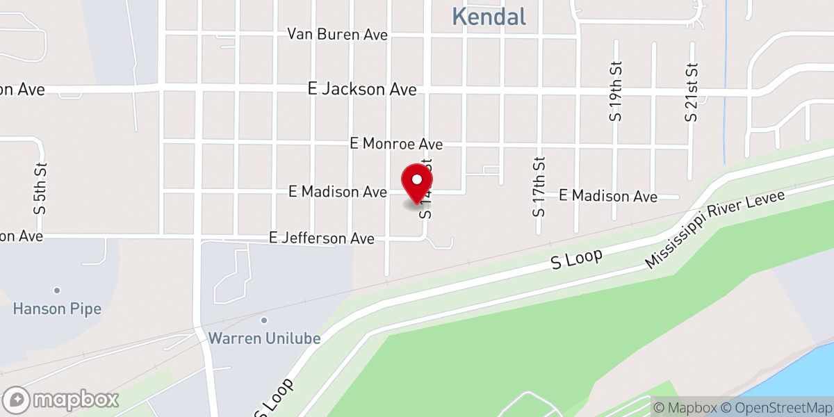 Map showing location of Faith International Ministry Center Church