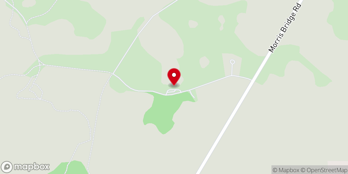 Map showing location of Flatwoods Park