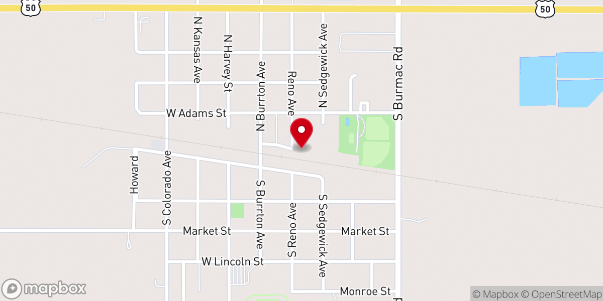 Map showing location of Pleasantview Grove UM Church