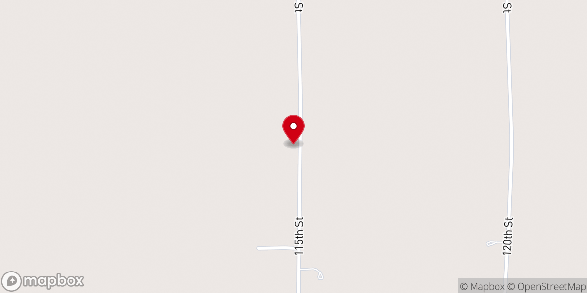 Map showing location of Mount Orum Church