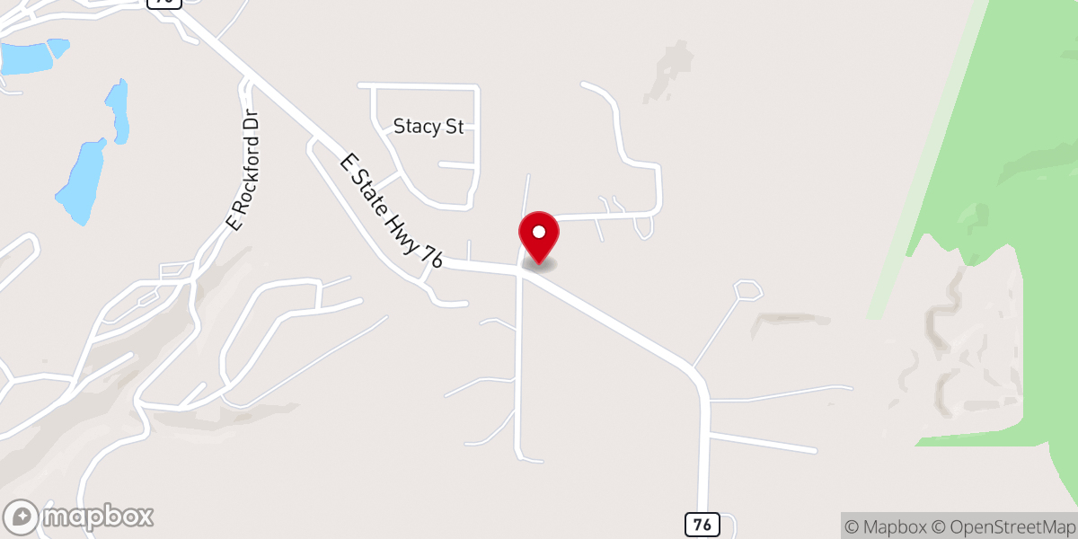 Map showing location of Spring Valley Missionary Baptist Church