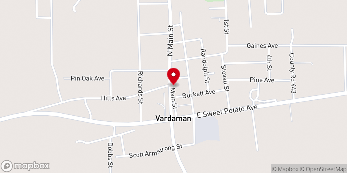 Map showing location of Catholic Charities