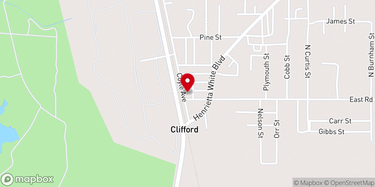 Map showing location of Cullen Fire District