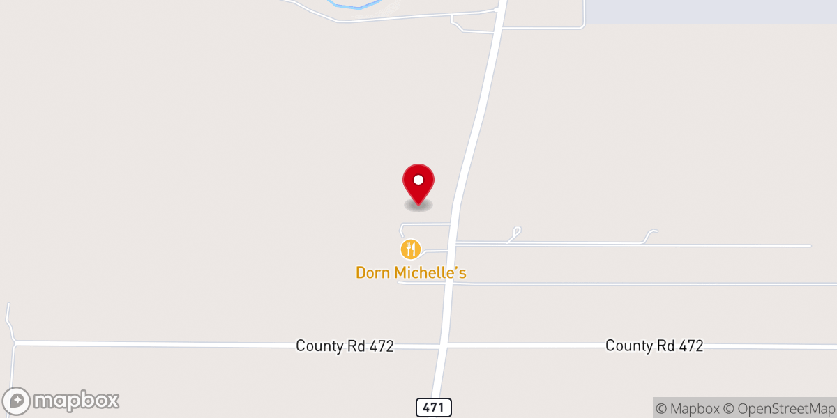 Map showing location of Vista Community Church