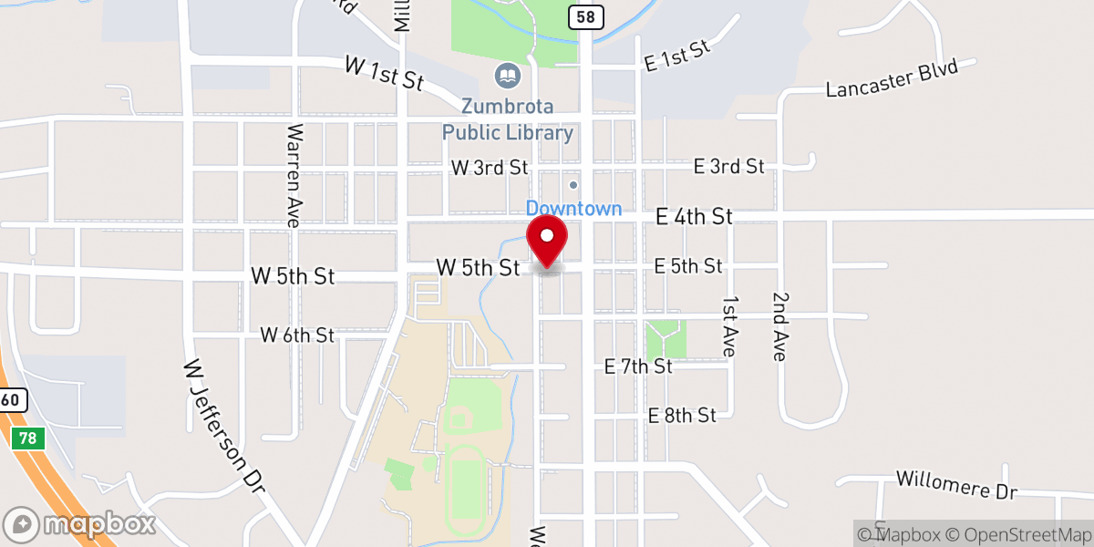 Map showing location of Family Worship Church