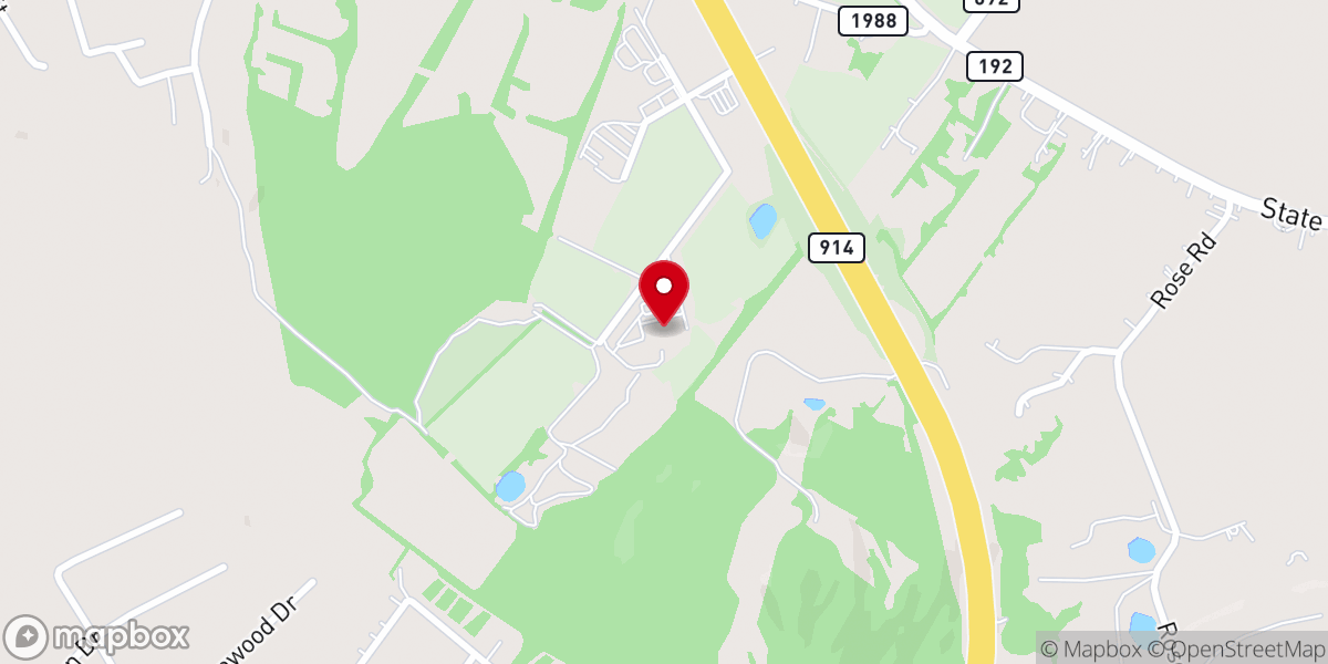 Map showing location of River of Life Church Inc