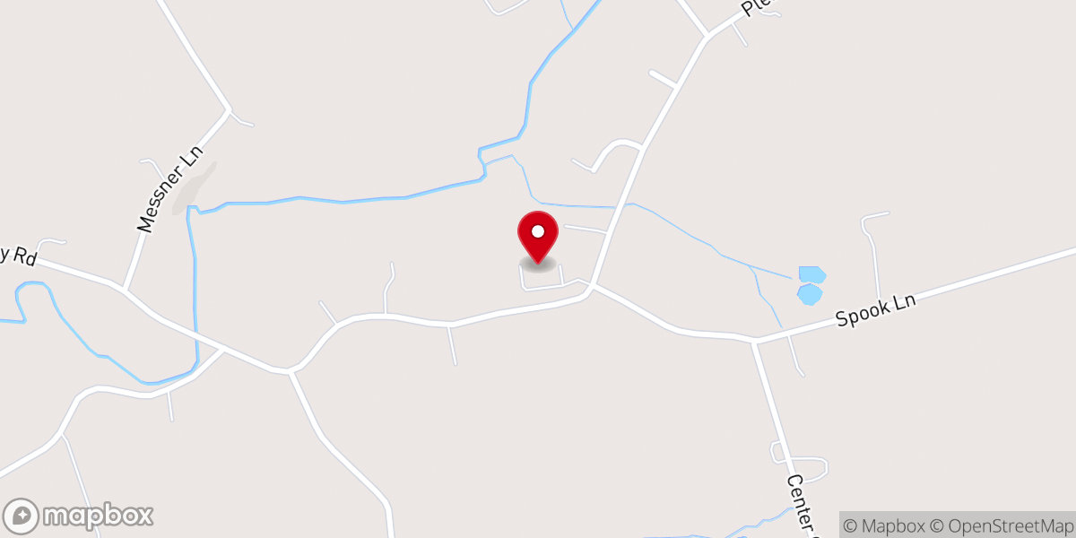 Map showing location of Calvary Mennonite Fellowship
