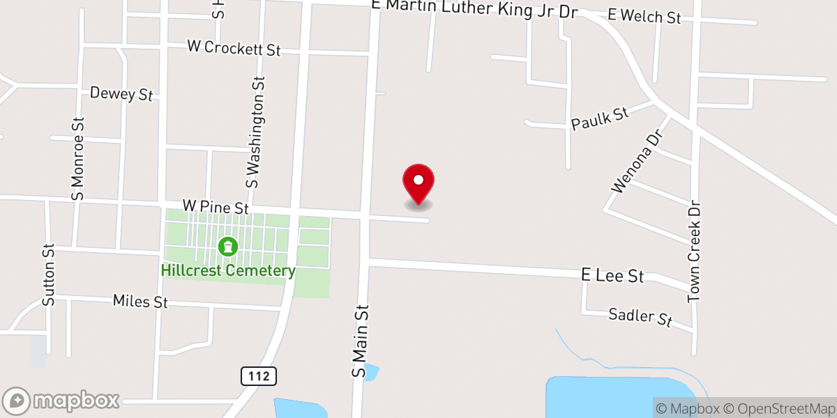 Map showing location of COUNCILMAN LARRY JOHNSON WARD4