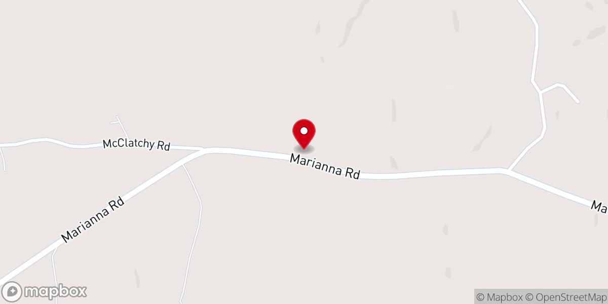 Map showing location of Adolphus Chapel C.M.E. Church