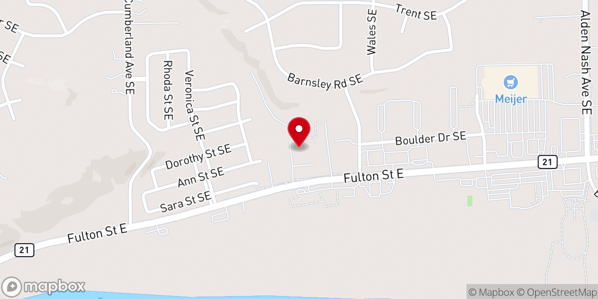 Map showing location of Thirteenth Tribe Ministries Inc