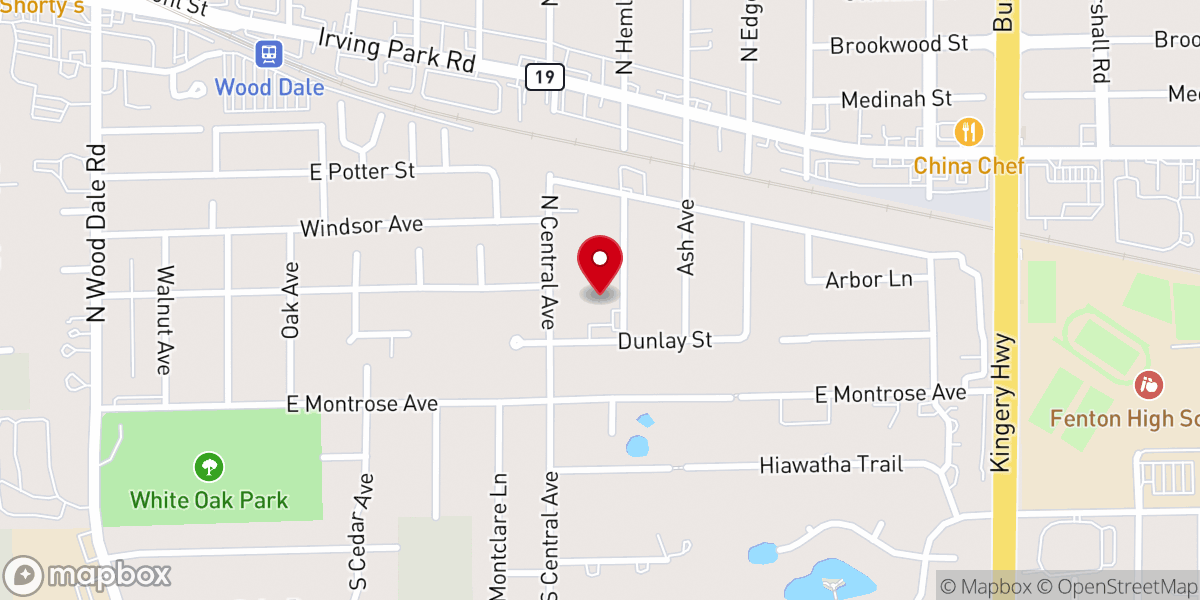 Map showing location of Good News at Agape