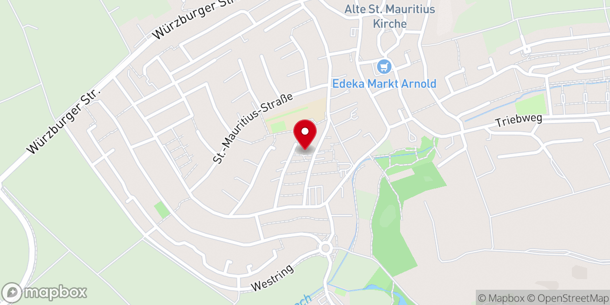 Map showing location of Evang.-Luth. Gemeindezentrum Sankt Markus