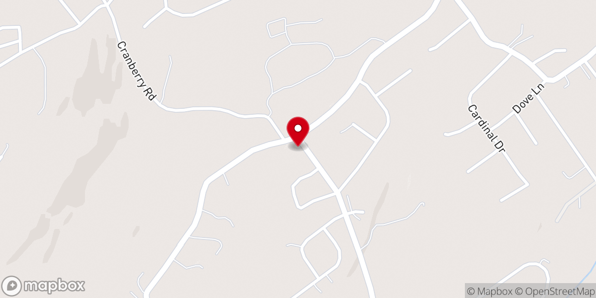 Map showing location of Mt Zion Evangelical Wesleyan Church