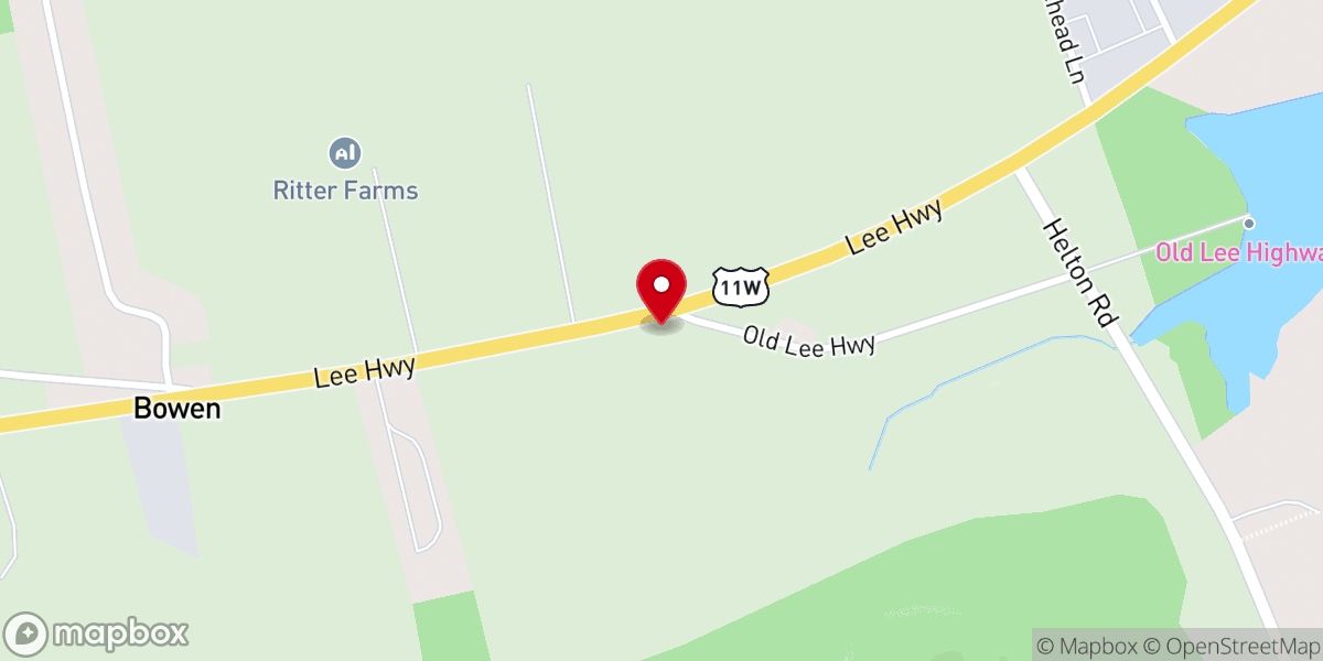 Map showing location of Grace Church