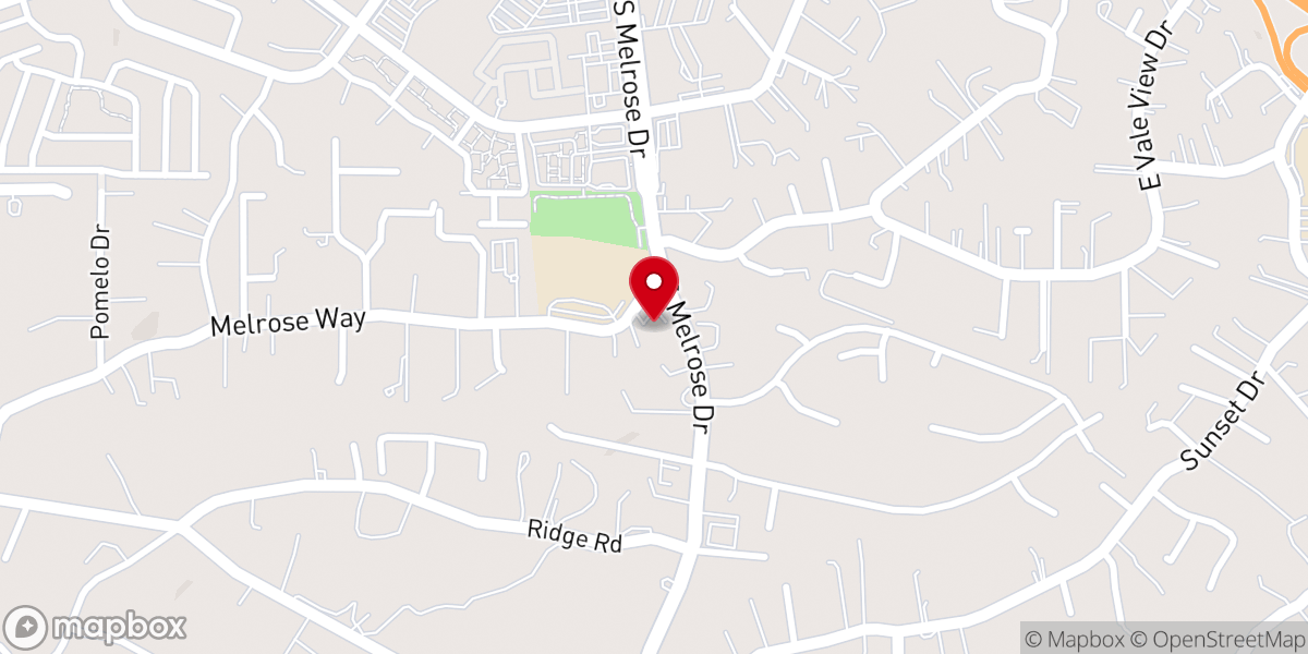 Map showing location of Church of Christ
