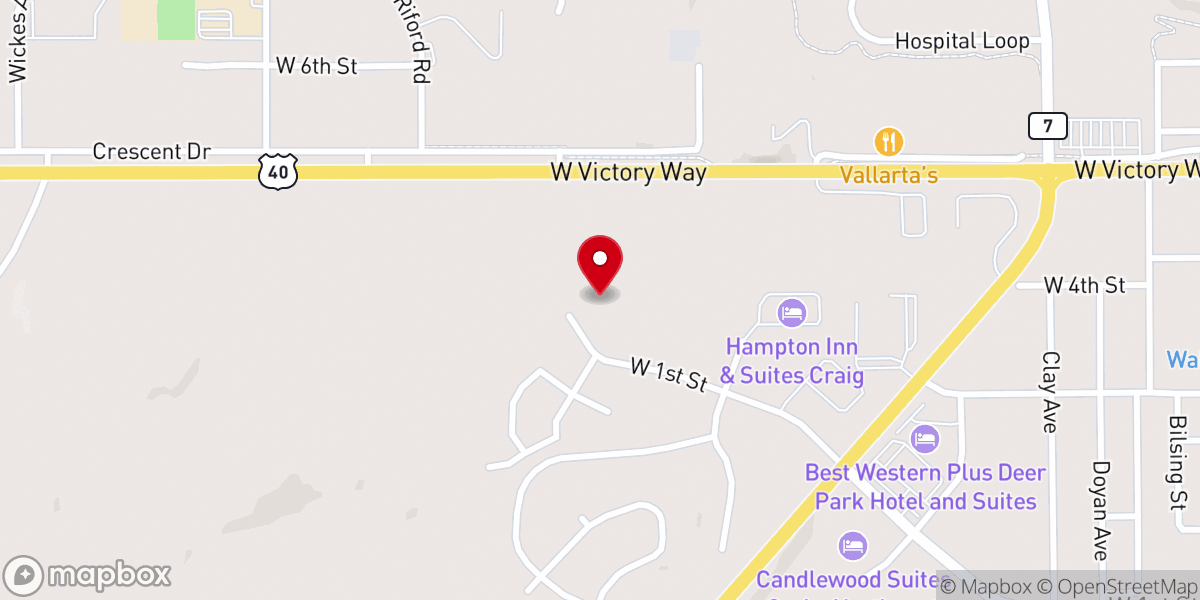 Map showing location of Apostolic Lighthouse Church
