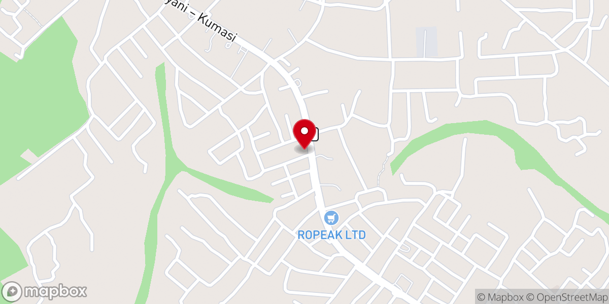 Map showing location of Catholic Secretariat